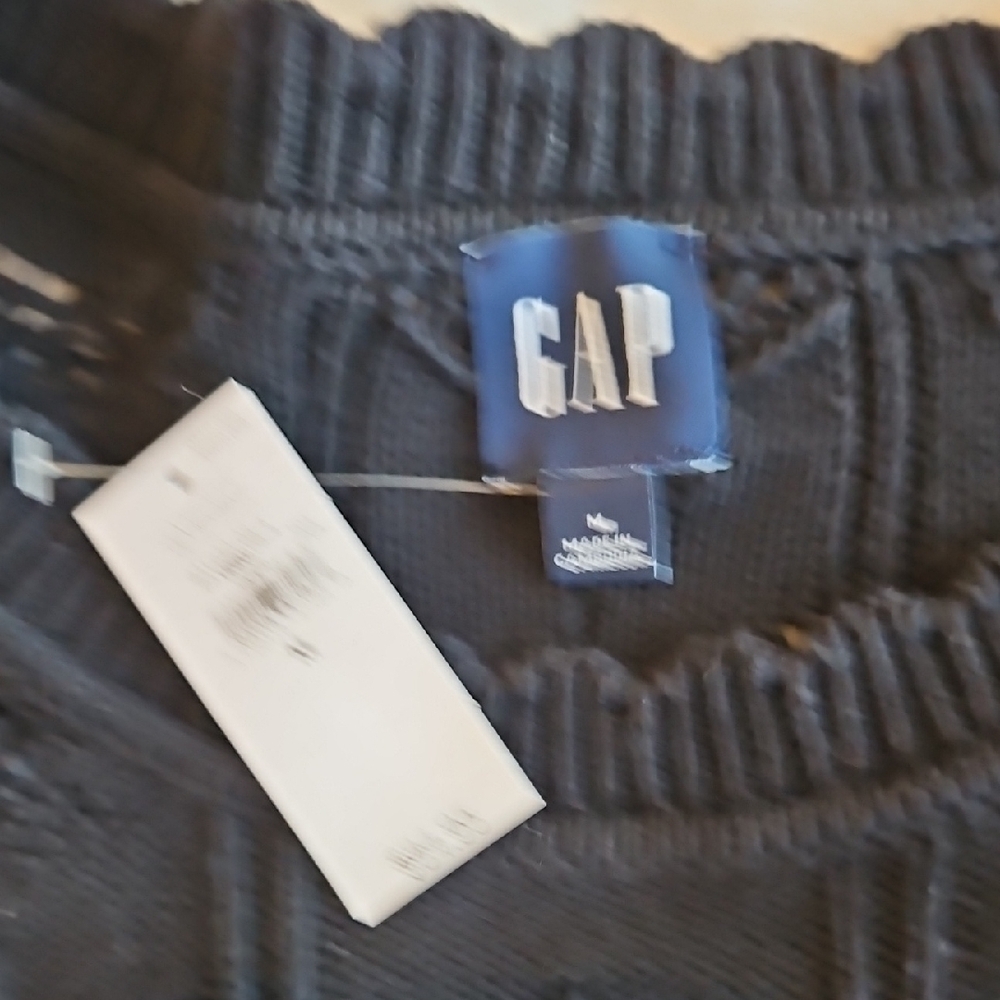 GAP Women's Black Knit Sweater - Picture 4 of 5
